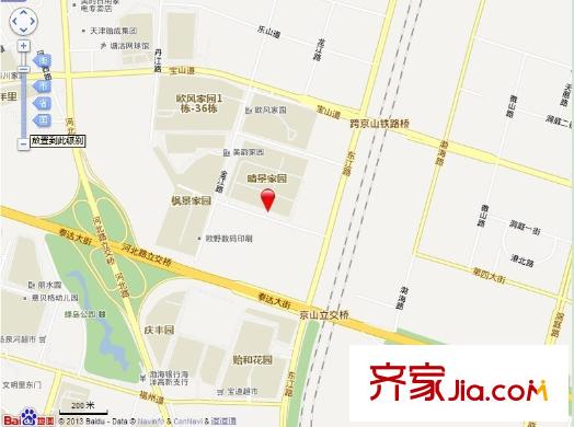 晴景家園交通圖