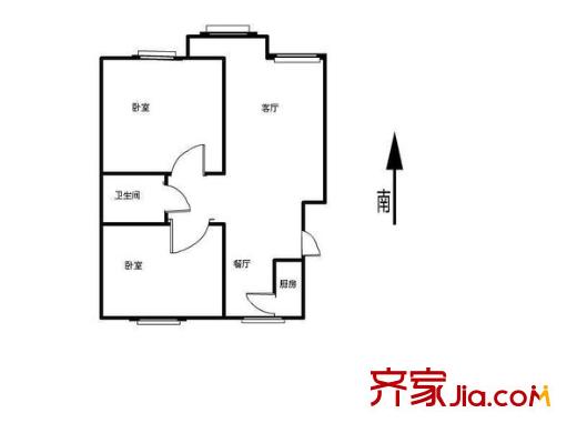 萊茵春天戶型圖戶型圖 2室1廳1衛(wèi)1廚