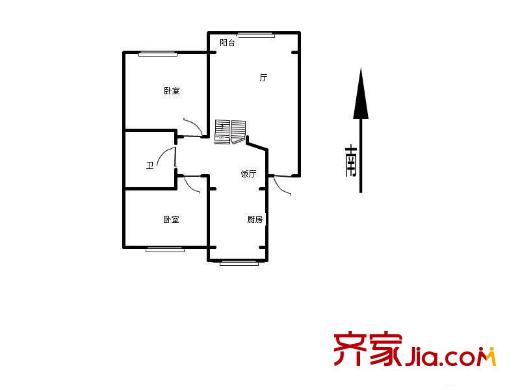 萊茵春天戶型圖戶型圖 2室1廳1衛(wèi)1廚