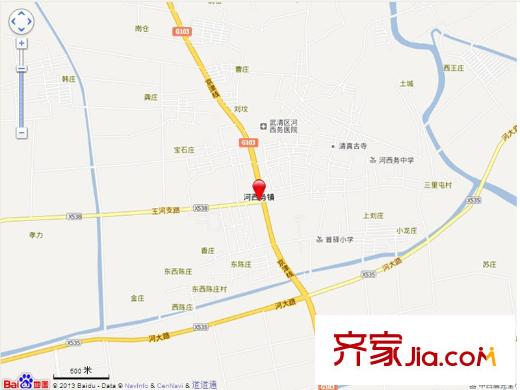 楓林灣交通圖