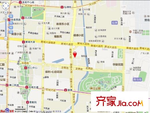 嘉裕丹顿阳光交通图