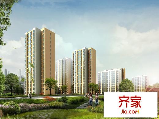 荔隆觀邸全景效果圖