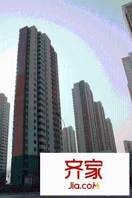 世嘉小區(qū)樓棟實(shí)景（2015-03）