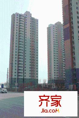 世嘉小區(qū)樓棟實(shí)景（2015-03）