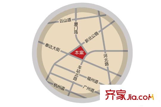 貽成峰景區(qū)位圖