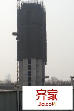 貽成峰景高層工程進(jìn)度（2015-03）
