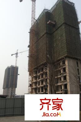 貽成峰景高層工程進(jìn)度（2015-03）