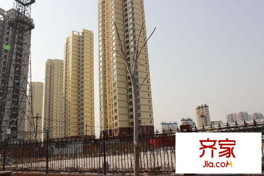 學(xué)仕府花園小區(qū)樓棟實景（2015-03）