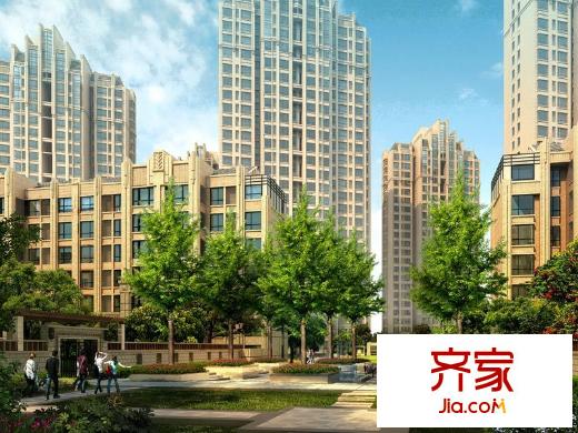 亞泰瀾公館北向半鳥瞰效果圖