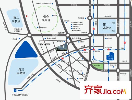 D-House交通圖