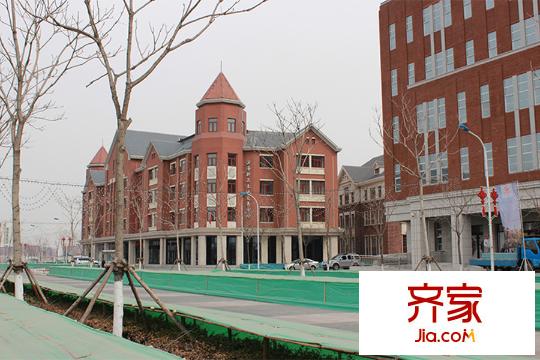 建投領(lǐng)海三期小區(qū)樓棟實(shí)景（2015-03）