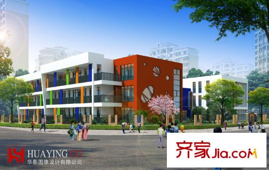 深业城幼儿园效果图