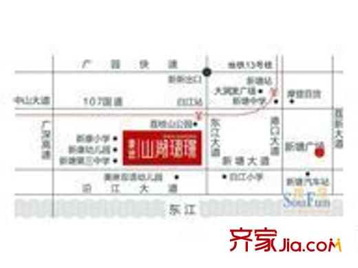 豪进山湖平方米平方米交通图200x144 (1)