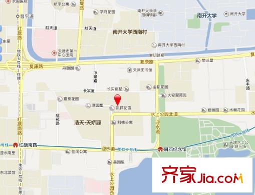凱祥花園別墅交通圖