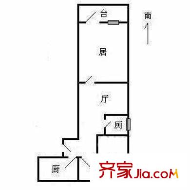 鄉(xiāng)寧里戶型圖戶型圖 2室1廳1衛(wèi)1廚