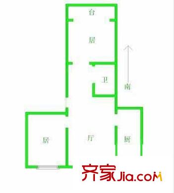 鄉(xiāng)寧里戶型圖戶型圖 2室1廳1衛(wèi)1廚