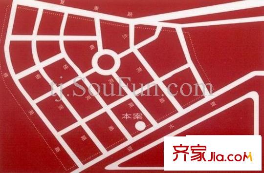 康達(dá)尚郡交通圖