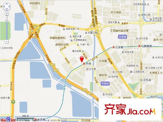 康達(dá)尚郡交通圖