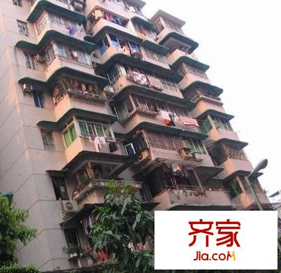 惠福西路大院外景图
