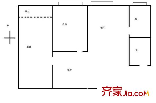 盘福路大院 0室 户型图