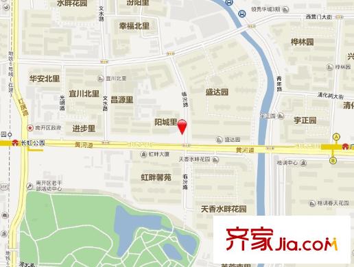 陽城里交通圖
