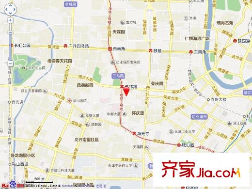 翔宇大廈交通圖