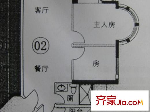 富力御龙庭 0室 户型图