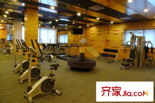 增城时代倾城配套图健身房