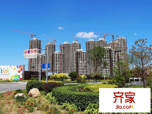 經(jīng)緯城市綠洲武清實(shí)景圖一期項(xiàng)目工程進(jìn)度圖(2013-10)