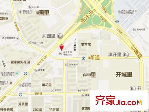 春廈里交通圖