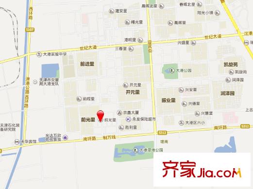 前光里交通圖