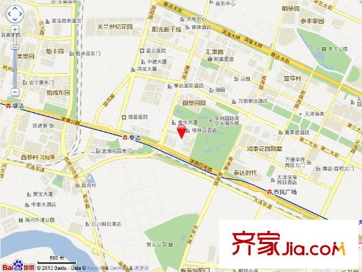 陽光花園交通圖