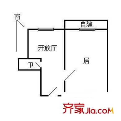 建湖里戶型圖戶型圖 1室1廳