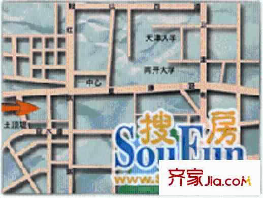 復(fù)康里交通圖