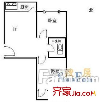 復(fù)康里戶型圖戶型圖 1室