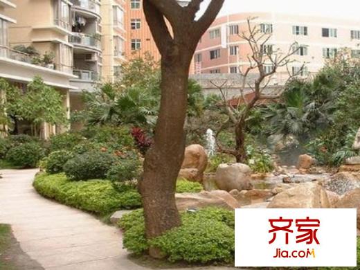 叠彩园外景图