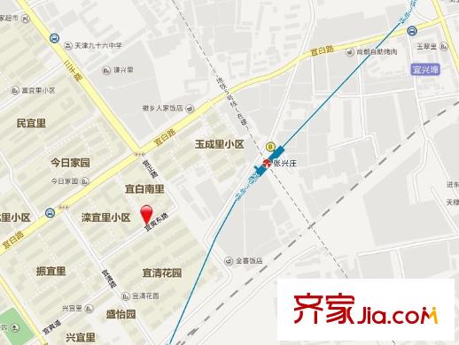 宜白南里交通圖
