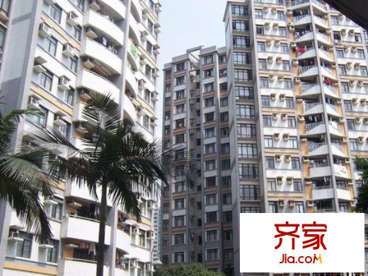 丽江花园德字楼外景图