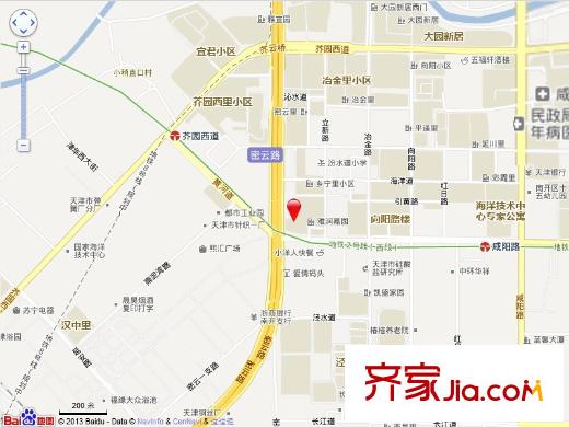 雅潤(rùn)嘉園交通圖
