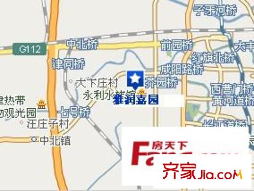 雅潤(rùn)嘉園交通圖