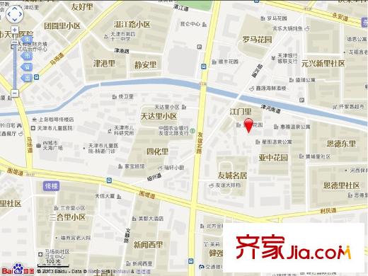 亞中花園交通圖