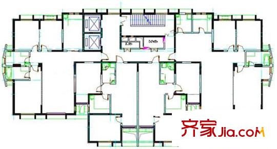 華僑御景灣戶型圖戶型平面圖 