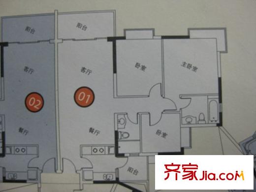 淘金家园 0室 户型图