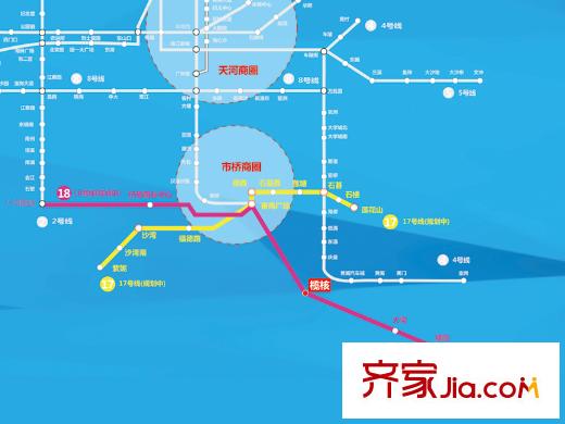 凯德・新平方米区位图
