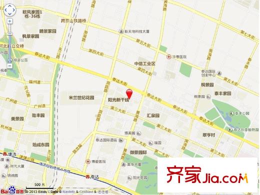 怡園小區(qū)交通圖