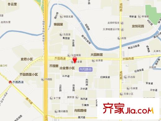 冶金東里交通圖