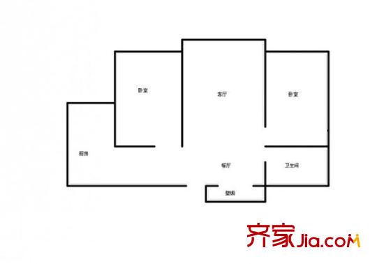 保康里戶型圖戶型圖 1室1廳1衛(wèi)1廚