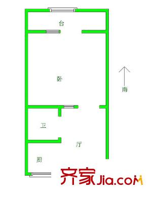 ?？道?1室 戶型圖