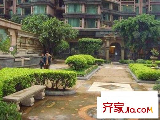 伊顿18配套图中心花园