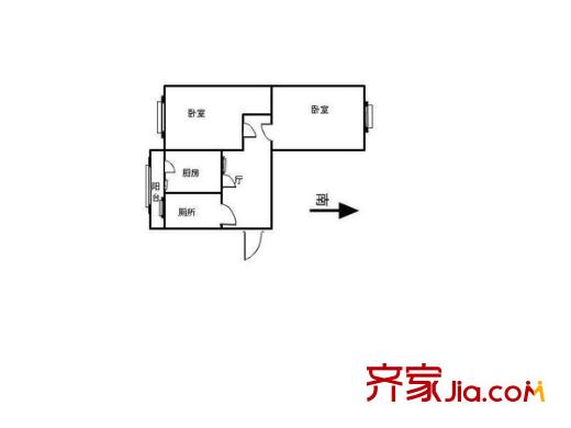 燕園里 0室 戶型圖